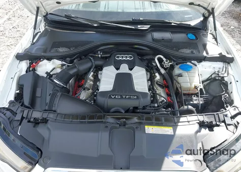 2013 Audi A6 3.0T Premium from USA, damaged, VIN WAUHGAFC1DN156687